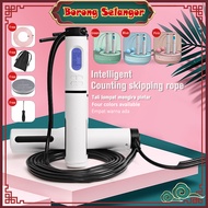 🔥ready stock🔥Digital Jump Rope Counting Calorie Fitness Sport Weight-bearing tali Skipping Ropes Wor