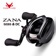PURELURE ZANA 6KG Aluminum Alloy Frame SEBS+DC Dual Mode Cast As Low 3.5g Baitcasting Reel 5.8g Spoo
