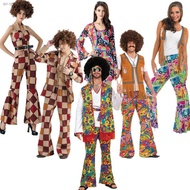 ☋۞♘Retro Disco Costume Disco Costume 70s Hippie Hippie Bar Nightclub Performance Costume