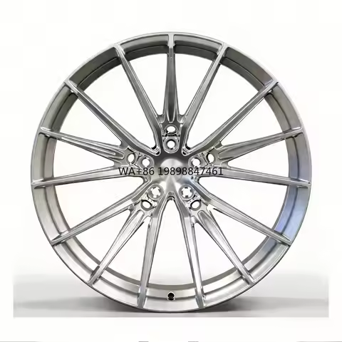 for Custom Forged Aluminum Chrome Monoblock 2-3 Piece 19-26 Inch 5x108/5x112 PCD Deep Dish Concave W