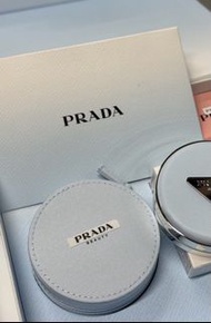 prada 藍色限定包裝氣墊粉底液收納盒