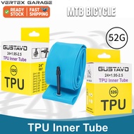 MTB Bicycle Inner Tube 24 Inch TPU Ultra Light 52g Puncture Resistant For 24x1.5 1.75 1.95 2.5