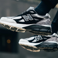Sports Shoes_New Balance_NB_DTLR x 990v3 Black Grey Retro Sneaker Running Shoe M990DL3