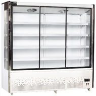 SnowVillage ZCY (670)-20 | 3-Door Fruit & Vegetable Display Chiller| 833L  | Stainless Steel (2°C ~ 
