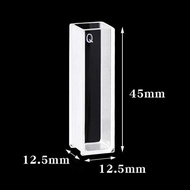 PCS 2 W Quartz Cuvette Cells With Lid 10Mm Path Length Jgs1 For Spectrophotometer Lab