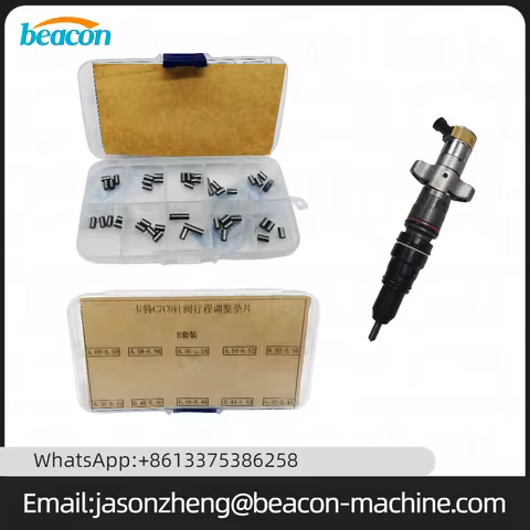 6.40-6.60mm HEUI C7 C9 Injector Needle Valve Adjusting Gasket Washer Adjust Shims