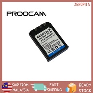 🔥READY STOCK🔥 Proocam Olympus Battery Li-12B/Li-10B Battery for Olympus D-590 IR-500 300 400 500