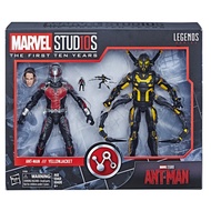 Marvel Legends Cinematic Universe 10th Anniversary Ant-Man and Yellowjacket 6-Inch Action Figures (โมเดลฟิกเกอร์แอนท์แมนและเยลโล่แจกเก็ท ลิขสิทธิ์แท้)