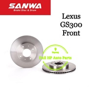 Sanwa Japan Front Disc Rotor - Lexus GS300