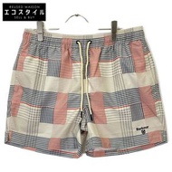 Barbour MSW0071ST17 貼布泳褲，中號