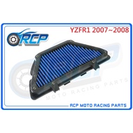 R RCP SIMOTA High Flow Trapezoidal Air Filter OYA-1007 YZFR1 YZF-R1 YZF R1 2007~2008