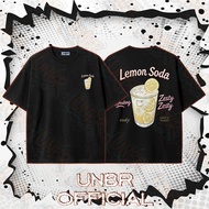 UNBR Men's T-Shirt Lemon Soda & Zesty Zesty Print Casual Streetwear Trendy Style