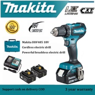 【Genuine 100% Original Original Paint Fast Shipment】Makita DDF485 18V Electric Drill High Power Lithium Electric Drill Hand Impact Electric Drill Household Electric Drill