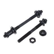 TT 1/2Pcs Bike Hub Shaft Mountain Bike Hollow Qui Release Steel Hub Axle Bike Modification Accessori