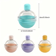 4pcs Silicone Ice Ball Molds Reusable Spherical Trays for Beverages FatherS Day Any Occasion Beverag