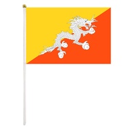 3Pcs Flag of Bhutan Flags of the World Party Decoration