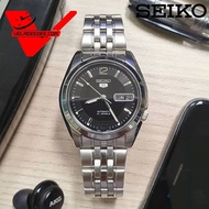 นาฬิกา Seiko 5 Automatic รุ่น SNK393K นาฬิกาข้อมือผู้ชาย สีเงิน สายสแตนเลส รุ่น SNK393K1 ของแท้รับประกันศูนย์ 1 ปี