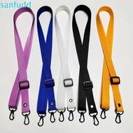SANFUDD Replacement Shoulder Strap, Crossbody Camera Strap Adjustable Belt Hanging Rope, Simple Dacron Colorful Thin Long Bag Belt Laptop Briefcases