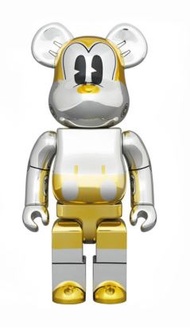 BE@RBRICK x Sorayama Future Mickey Silver/Gold 空山基 x 未來米奇 (1000%)