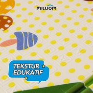 Limited Playmat Xpe High Quality 90X200Cm Foldable Milliom Baby Playmat 0.8cm Thick Carpet Mattress