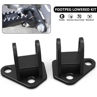 Da Fit 2 For Suzuki Dr650 DR 650 1996- 2023 2022 Dr650s Dr650se Footpeg Lowering Mounts Foot Peg 1