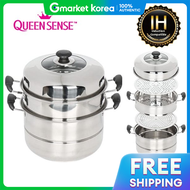 Sesin Queensense Sensing Induction 32cm 3-Tier Steamer Pot