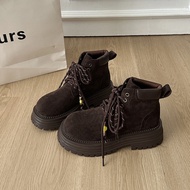 XUJIA | รองเท้าบูทสั้นแฟชั่น martin ทันสมัย