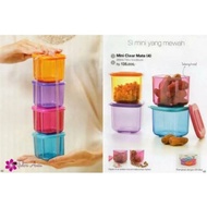 mini clear mate set tupperware / toples mini tupperware