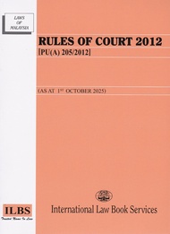 Rules of Court 2012 [PU(A) 205/2012] [As At 1st October 2025]