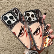 Color Silver Case Nezha Protective Shock-Resistant Phone iPhone i17 air i16 i15 promax i14 i13