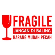 STIKER FRAGILE 4X8CM