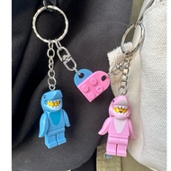 Couple Keychain Marvel Keychain with Minifigure Spiderman Keychain Couple Keychain  Pink Unicorn & B