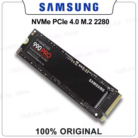SAMSUNG 990 Pro NVMe PCIe 4.0 M.2 2280 Internal Solid State Drive 1TB 2TB 4TB High Performance SSD F