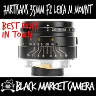 [BMC] 7Artisans 35mm F2 Leica M Mount (Black) *Local Warranty