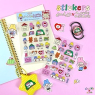 DADDY X ACUTE | Home Sweet Home Epoxy Sticker สติ๊กเกอร์ ลายสุดน่ารัก