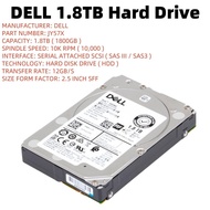 Dell JY57X 1.8TB 10K 2.5'' 12Gbps SAS Hard Drive ST1800MM0159 0JY57X
