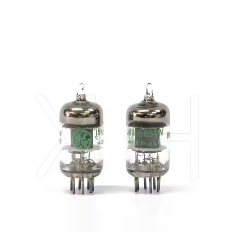 2PCS GE 5654W GE5654 Vacuum Tube Valve Vacuum Electronic Tube Upgrade For 6J1 6m1 6AK5 6J1P EF95 Aud