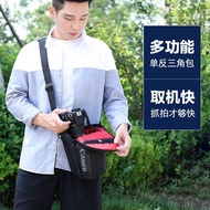 Canon Nikon Camera Bag SLR Single Shoulder Photography Bag 600D200D750D80D800D5D2 Portable Triangle 