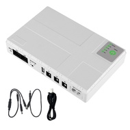 UPS เราเตอร์1A ต่อเนื่อง10400MAh DC 5V 9V 12V แบตเตอรี่ UPS สำหรับไฟ LED สายกล้อง