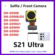 Front Facing Camera Module Flex Cable For Samsung Galaxy S21 Ultra 5g SM-G998B G998U G998 G998N Repl