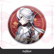 [ BADGE ] Arlecchino Theme Series Character Badge - Genshin Impact Round Badge Size 58mm