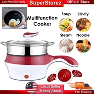 Superstorez Electric Nonstick Ceramic/Marble Frying Pan Rice Multi Mini Rice Cooker Electric Cooker 