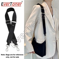 top●EverToner Canvas Wide Shoulder Strap Fits For Prada Hobo Underarm Bag Five In One Adjustable Bag Replacement Strap Bag Accessories