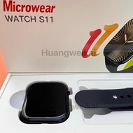 2026 Microwear hello Watch 11 s11  Smart Watch free case ChatGPT 47mm    Smartwatch wireless chargin