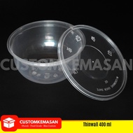 Thinwall Round 400 ML, Thinwall 400 ML, Plastic Container, Plastic Packaging, Food Packaging