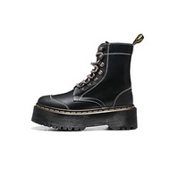 Dr.Martens Moreno Cow Leather Fashion Comfortable Mid Sleeve Martin Boots Unisex Black