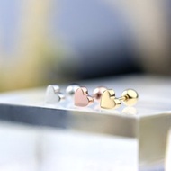 聖誕禮物 I 桃心耳環 醫療鋼