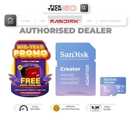 SanDisk® Creator microSD™ Card UHS-I with Adapter (1TB)