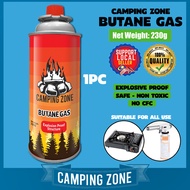 BUTANE CARTRIDGE PORTABLE BUTANE STOVE OUTDOOR CAMPING 230G