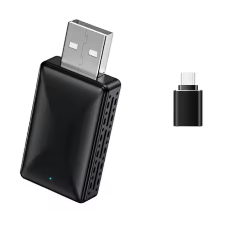 A21E-Car Wireless Carplay&Android Auto Box 2In1 Wired To Wireless Dongle Plug&Play Android AUTO Carp
